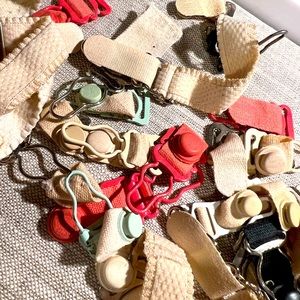 Vintage stocking Garter Pin Up clips lingerie closures